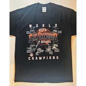 San Francisco Giants Vintage 2014 World Series Champions Adult Large T-Shirt